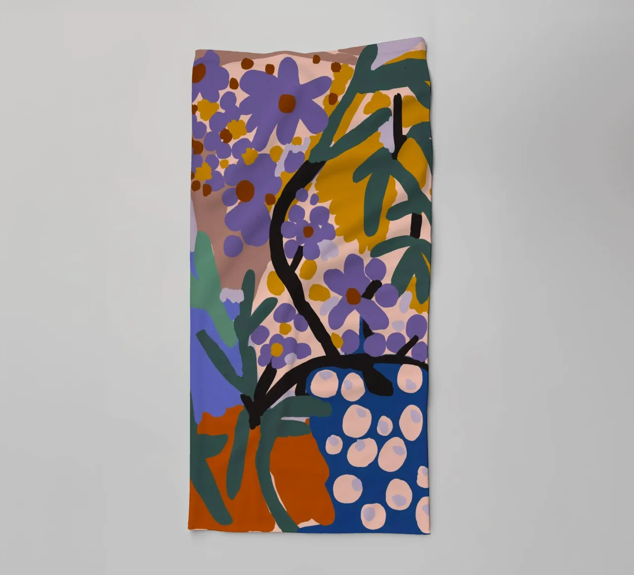 Botanic Impression towel by treechild