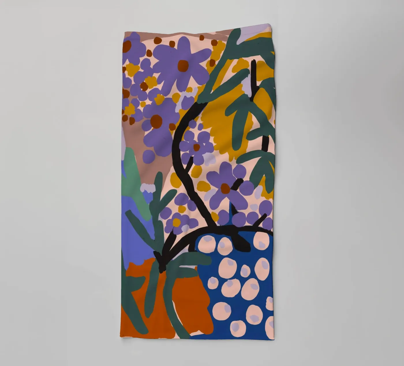 Botanic Impression serviette de bain de treechild