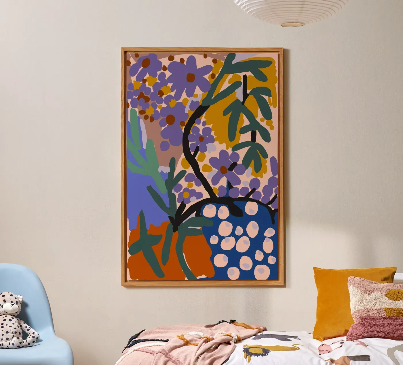 Botanic Impression forex-plaat van treechild