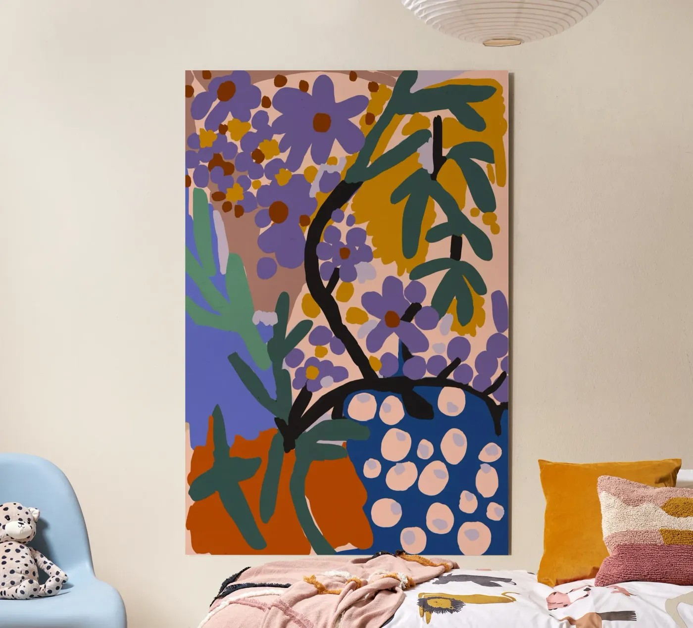 Botanic Impression forex-plaat van treechild