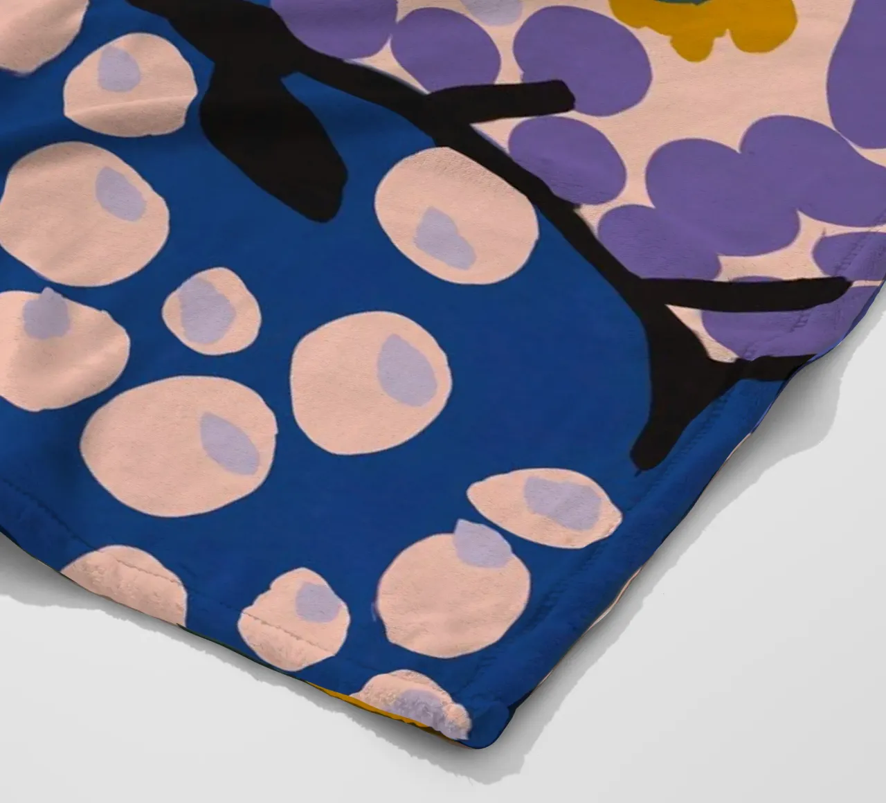 Botanic Impression coperta in pile da treechild