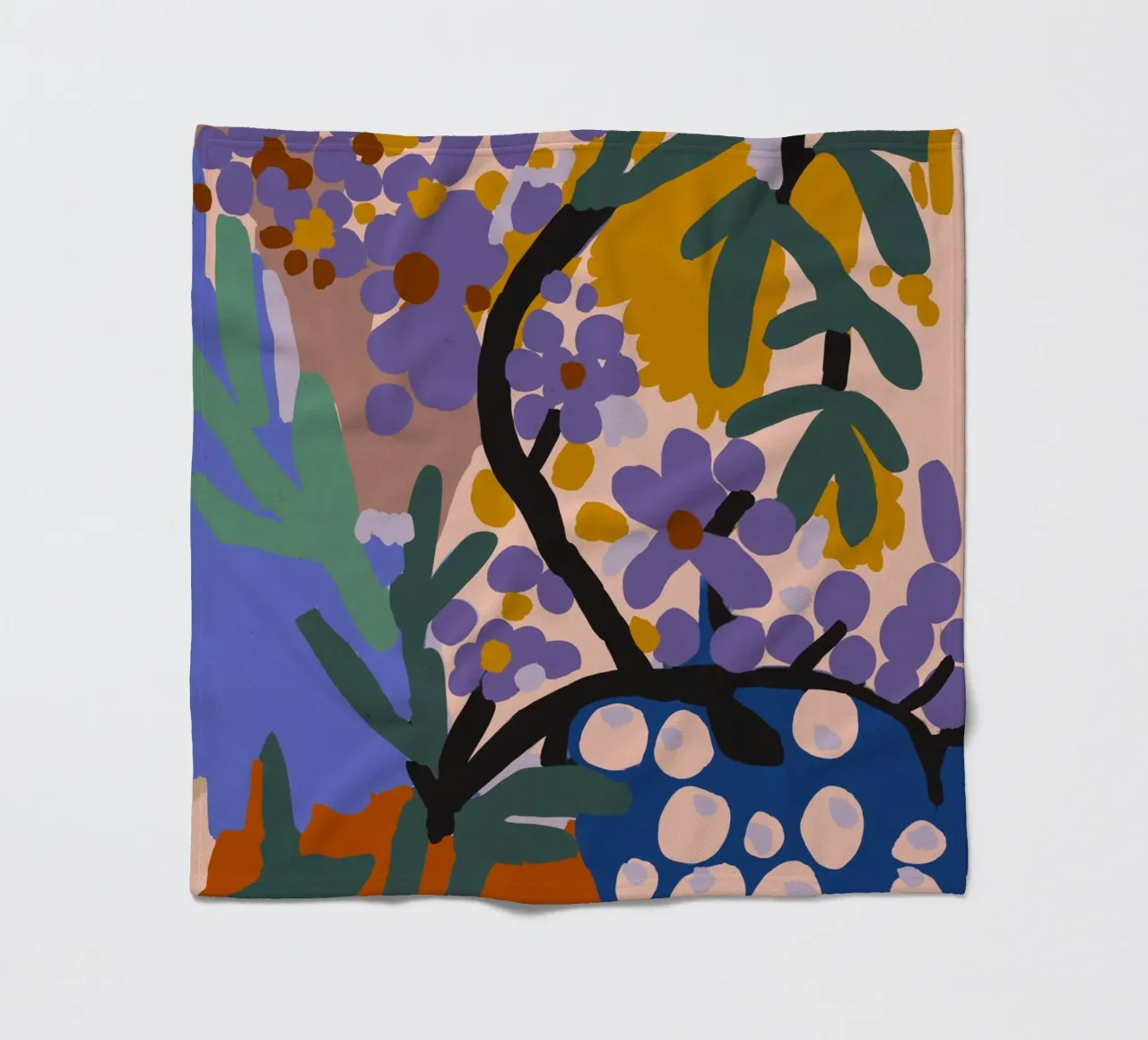 Botanic Impression fleecedeken van treechild