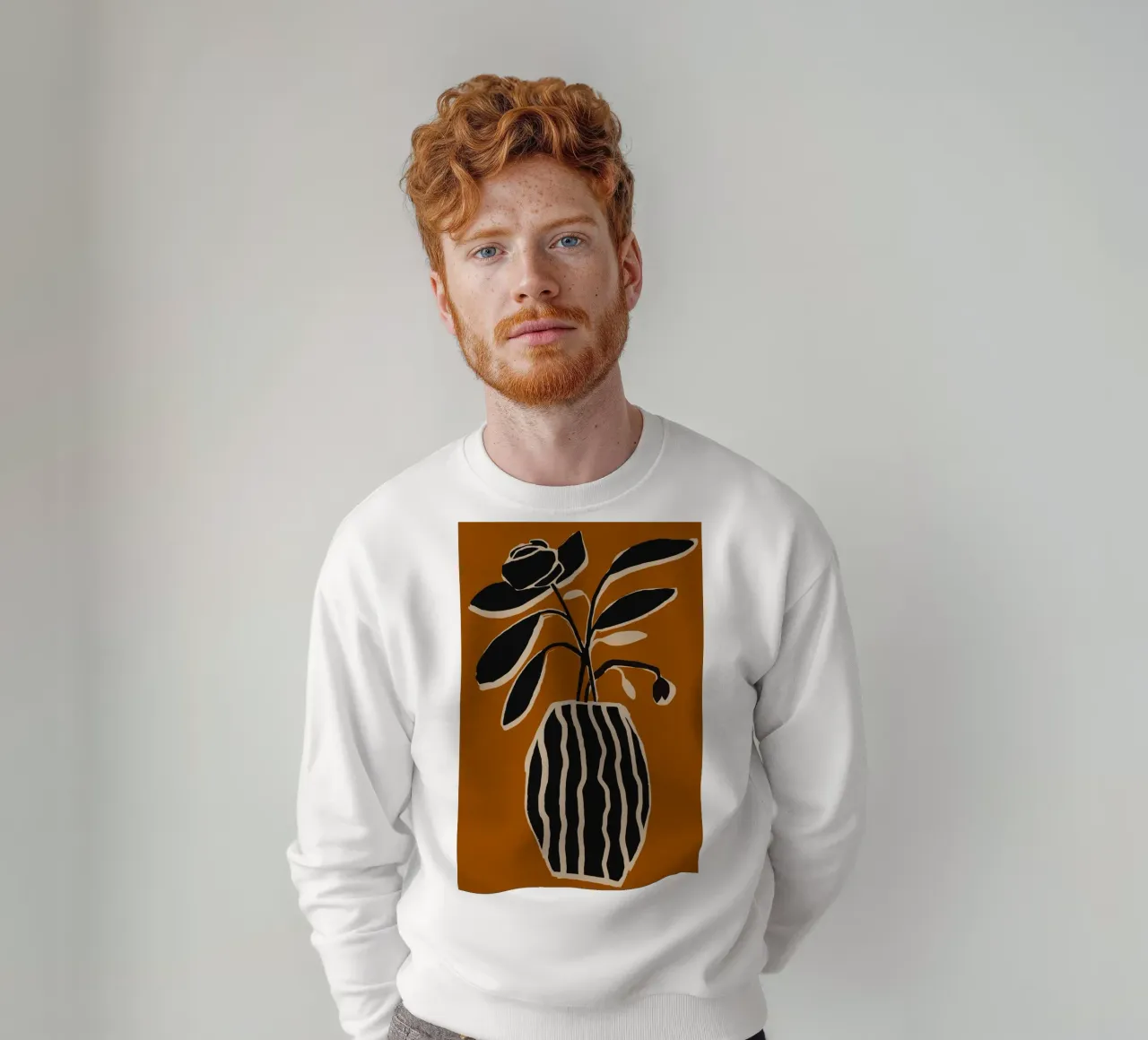 Ochre Still Life No 5 felpa da treechild