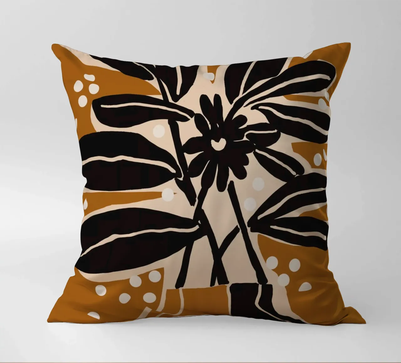 Ochre Still Life No 6 cuscino da treechild