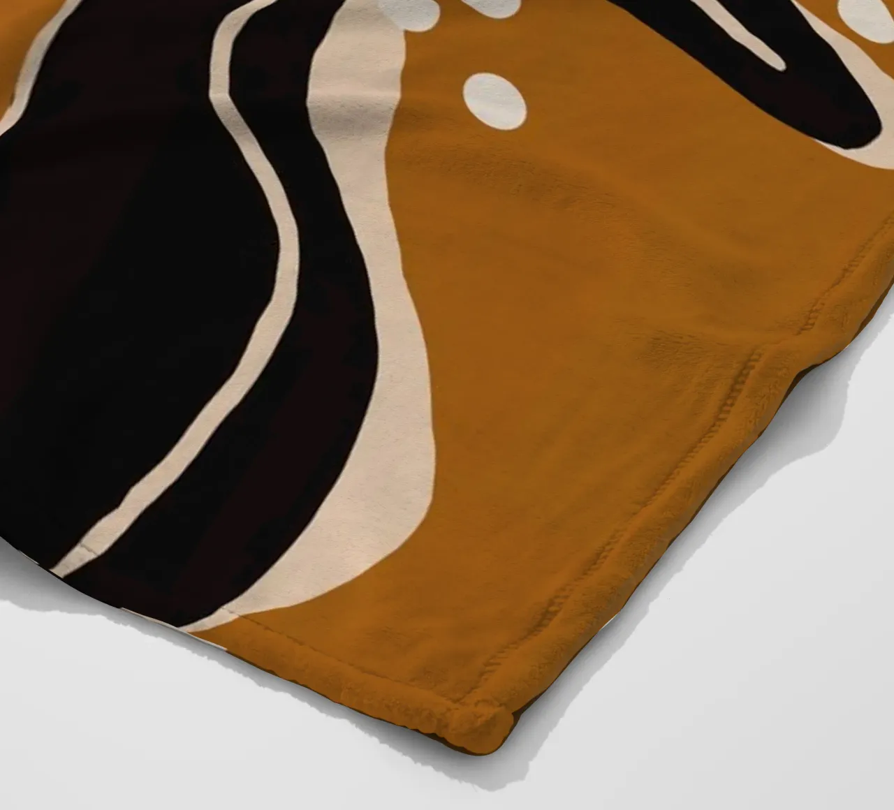 Ochre Still Life No 6 coperta in pile da treechild