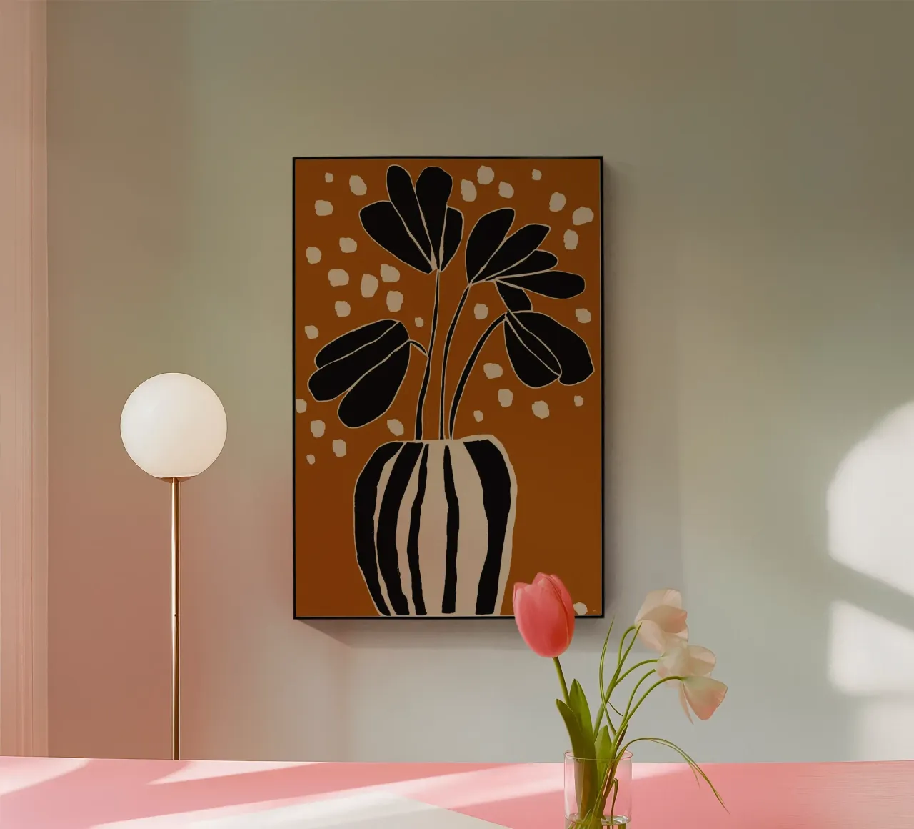 Ochre Still Life No 4 plexiglass da treechild