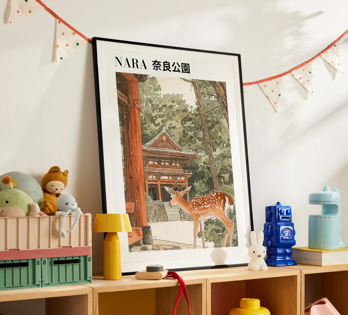 Nara - 奈良公園 poster van Sugoi