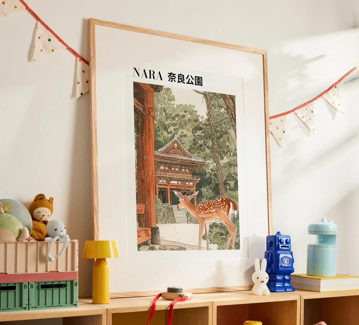 Nara - 奈良公園 poster van Sugoi