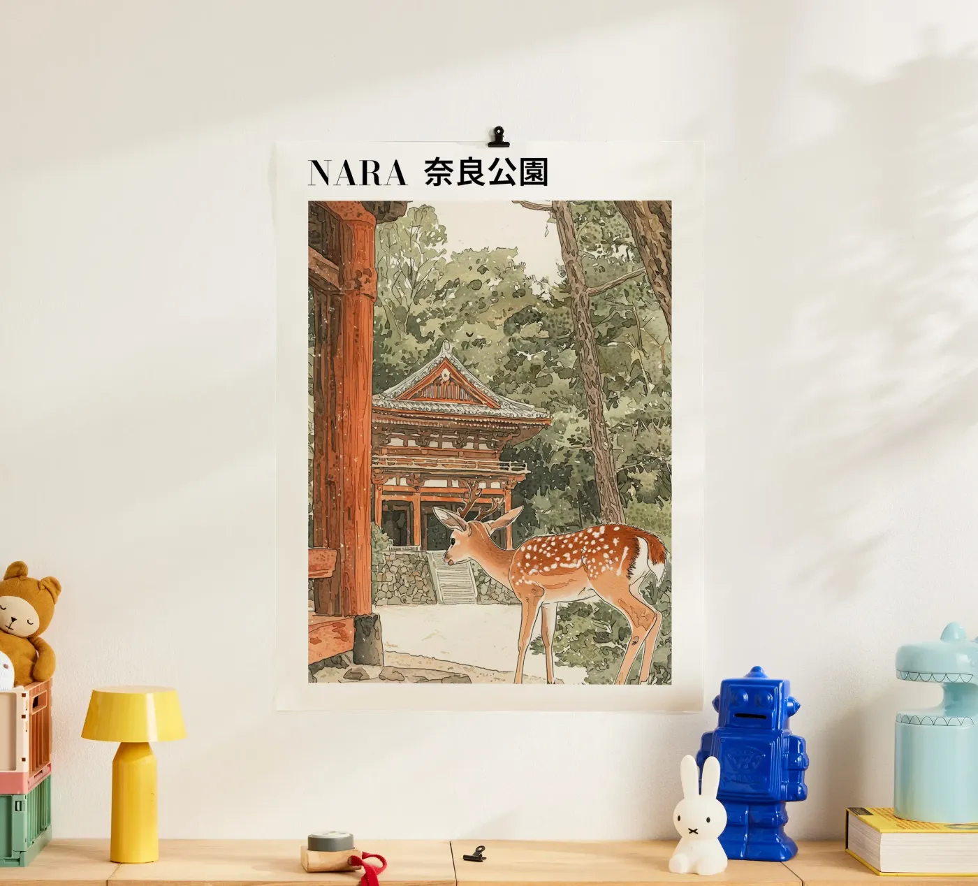 Nara - 奈良公園 poster van Sugoi