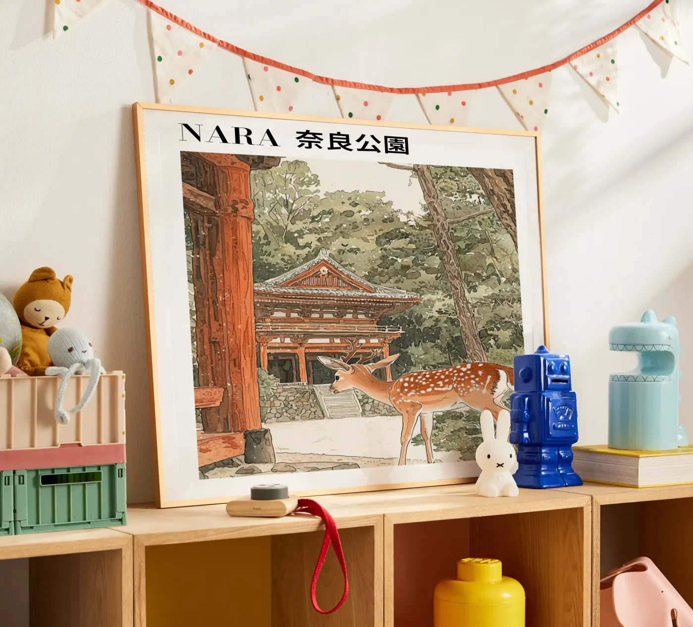 Nara - 奈良公園 poster van Sugoi