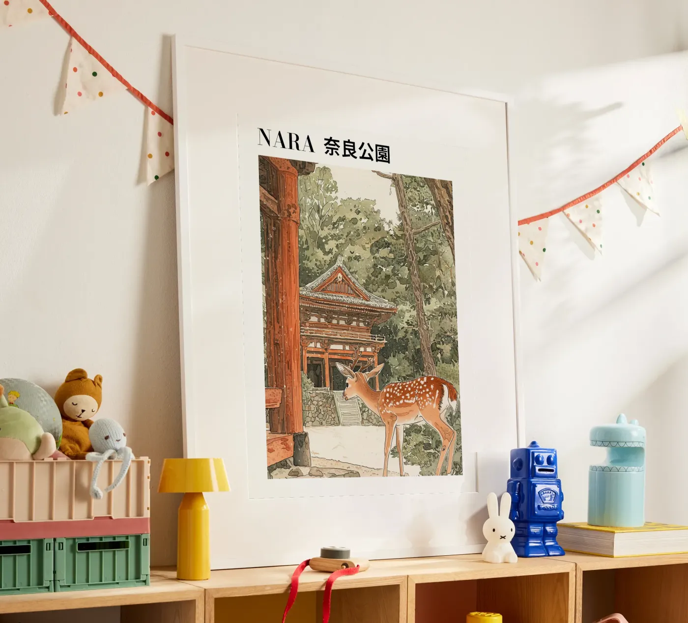 Nara - 奈良公園 poster van Sugoi