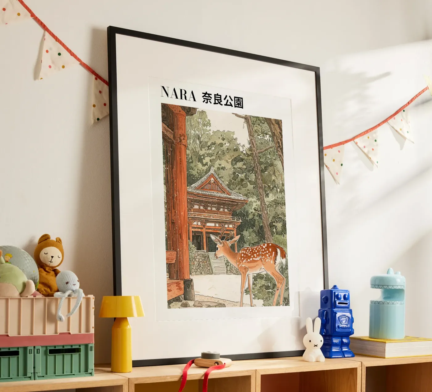 Nara - 奈良公園 poster van Sugoi