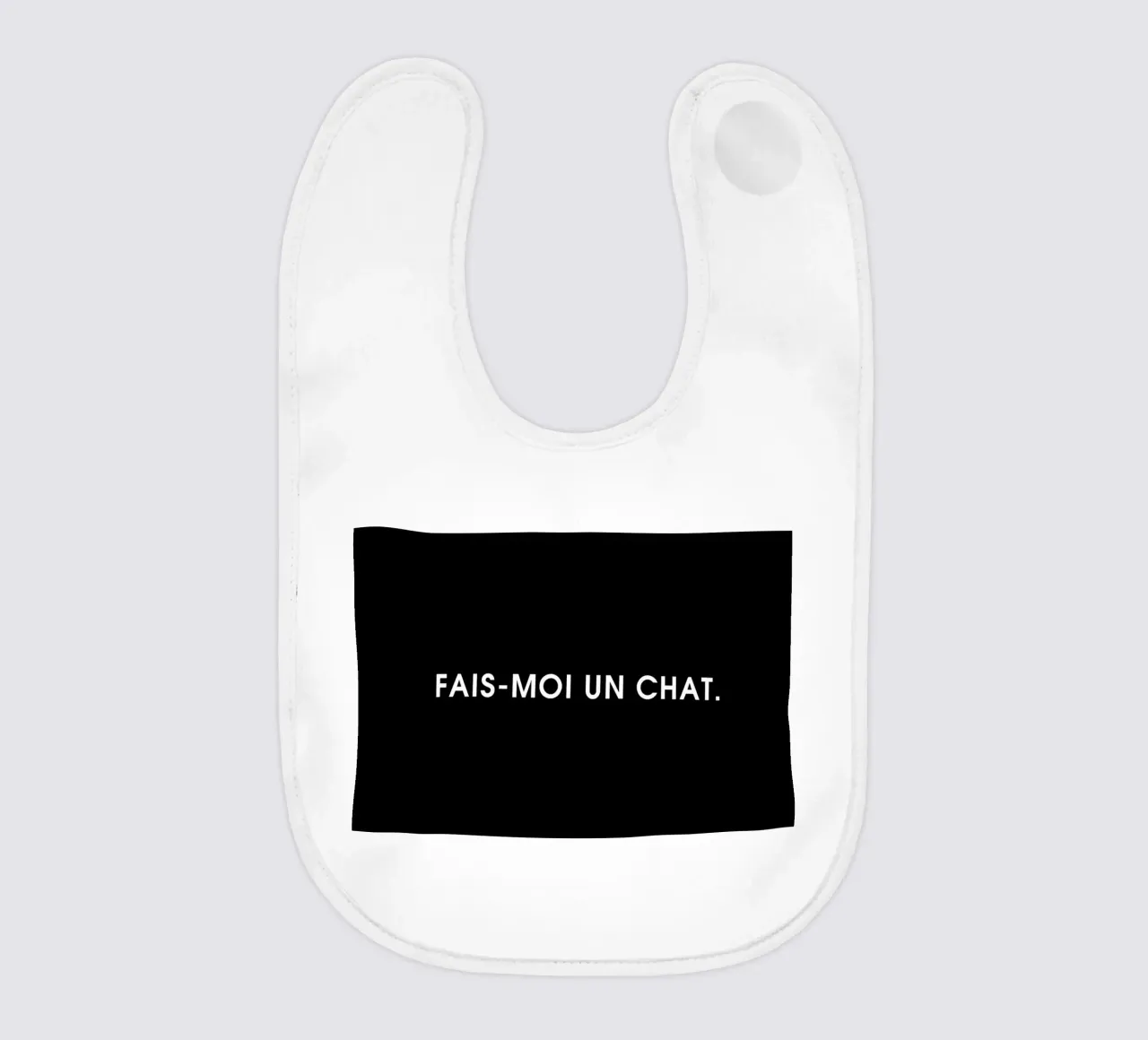 Fais-moi un chat - Black bavaglino da Intertitres