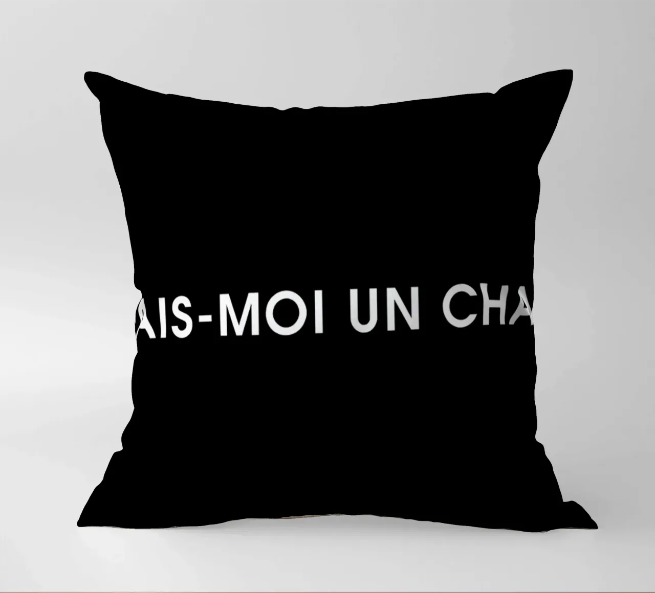 Fais-moi un chat - Black cuscino da Intertitres