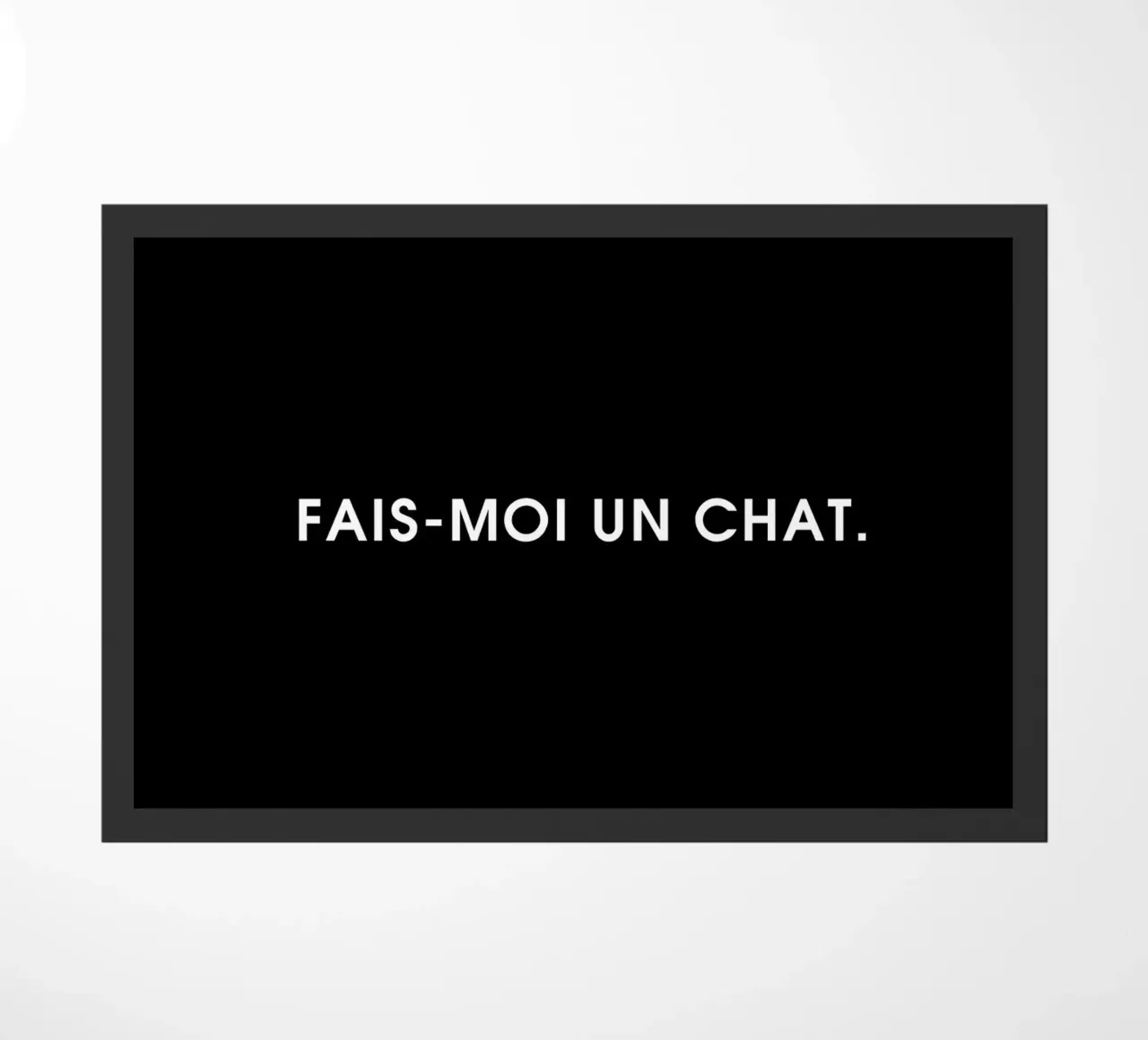 Fais-moi un chat - Black zerbino da Intertitres