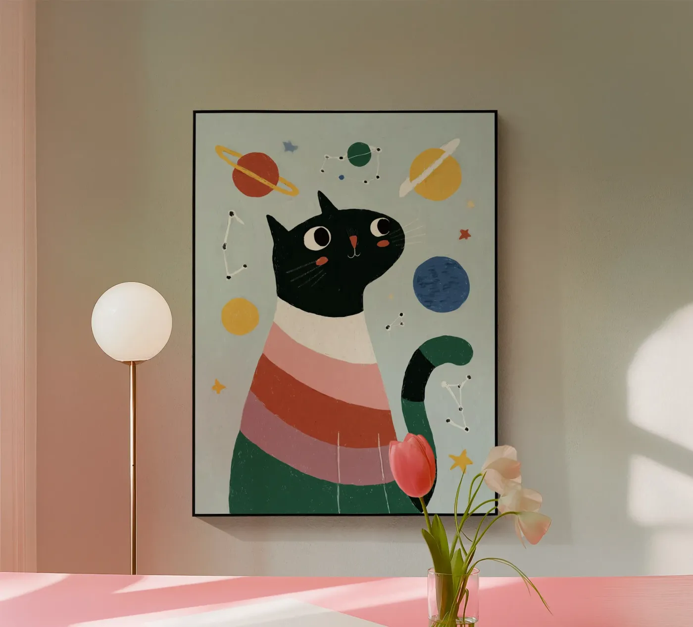 Space Cat plexiglass da Lilo