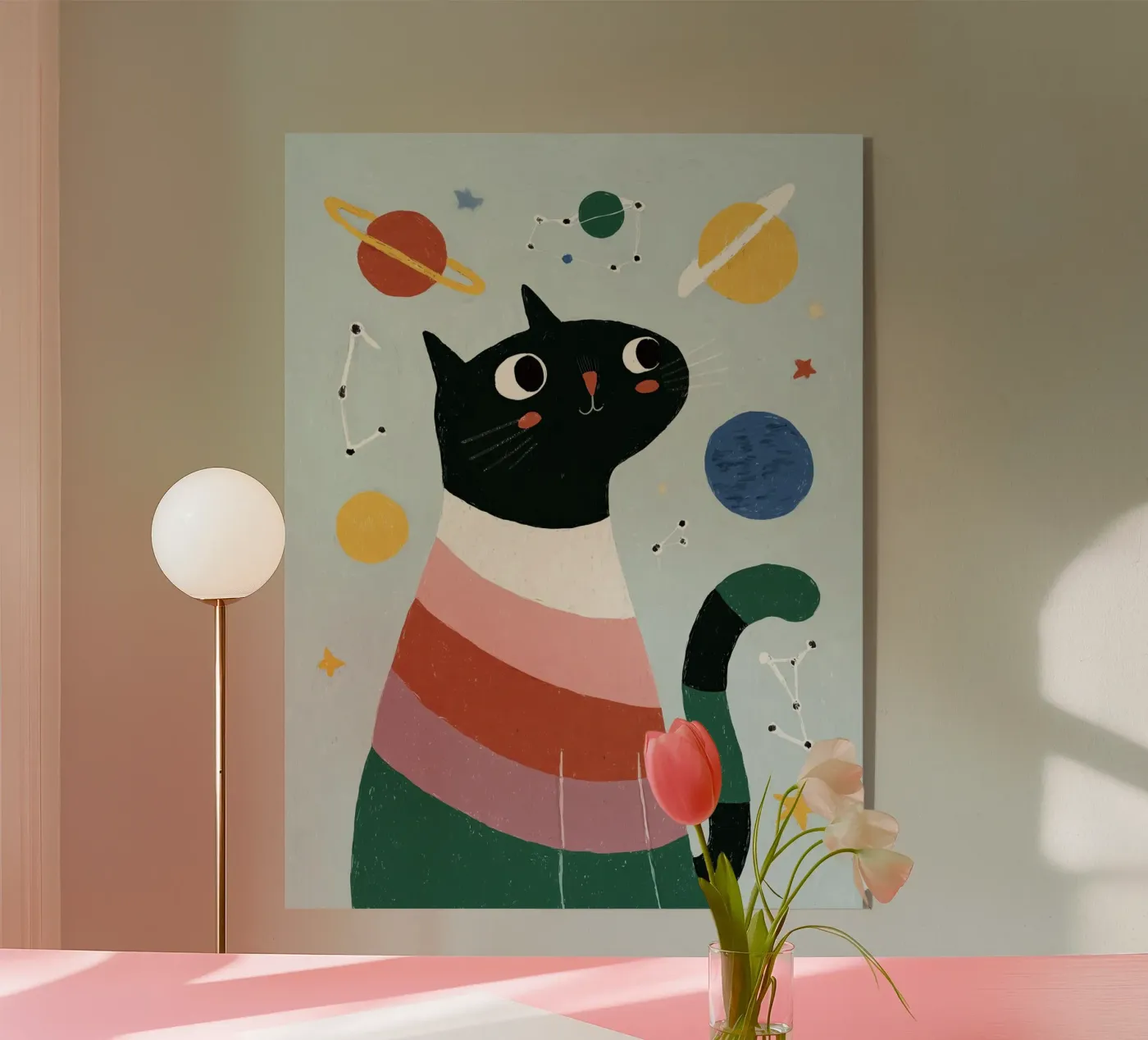 Space Cat plexiglass da Lilo