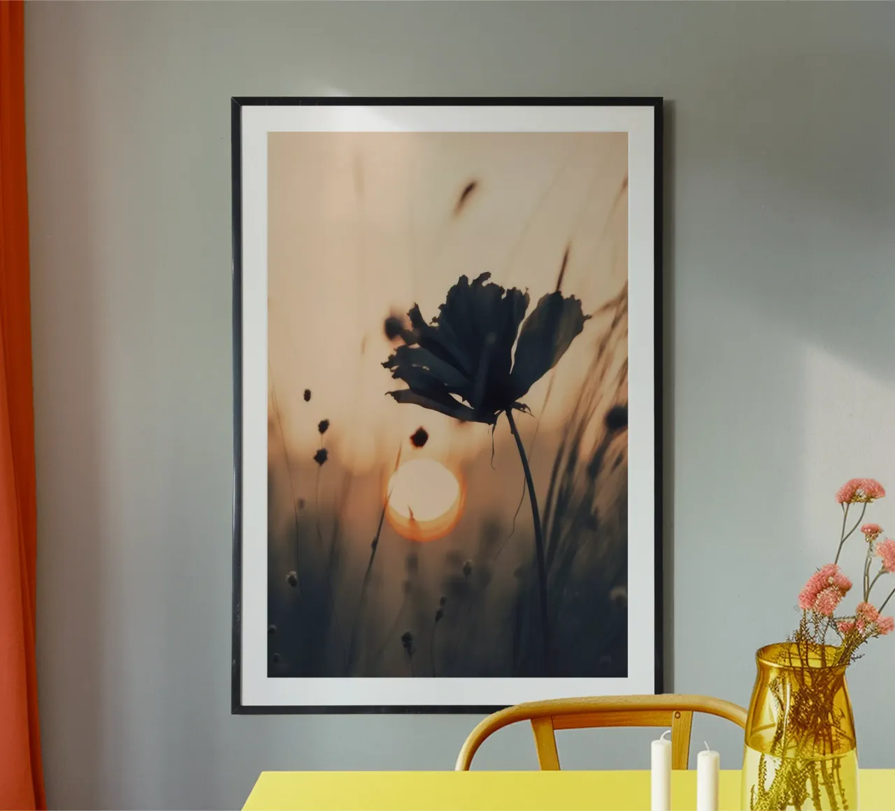 Before Sunset No 5 carta hahnemühle da treechild