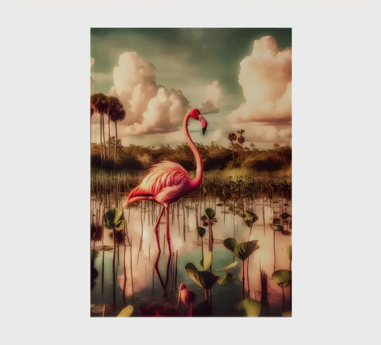 FLAMANT ROSE notebook by RUBIANT ART