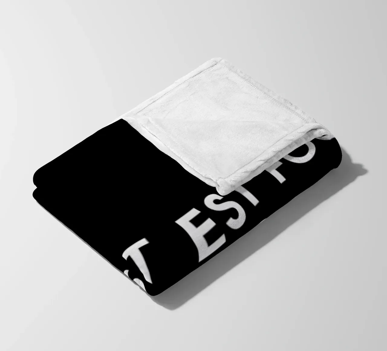 Internet est fou ce soir - Black coperta in pile da Intertitres