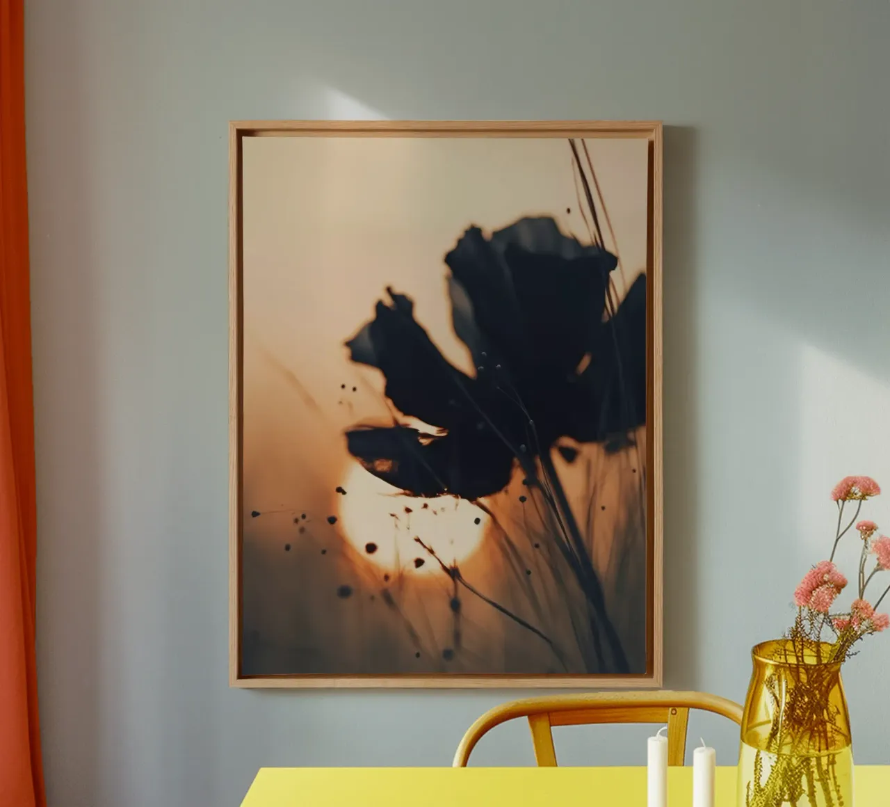 Before Sunset No 4 canvas by treechild