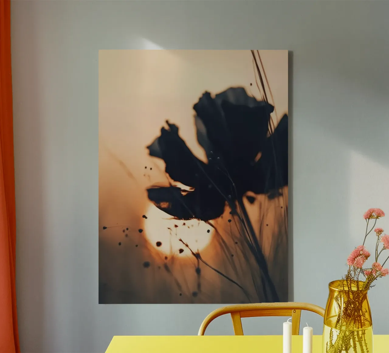 Before Sunset No 4 canvas by treechild