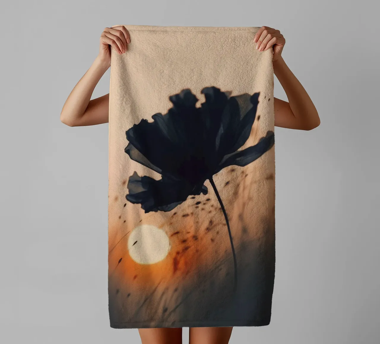Before Sunset No 1 asciugamano da bagno da treechild