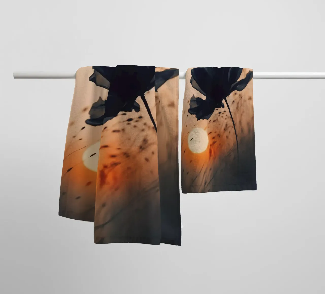 Before Sunset No 1 asciugamano da bagno da treechild