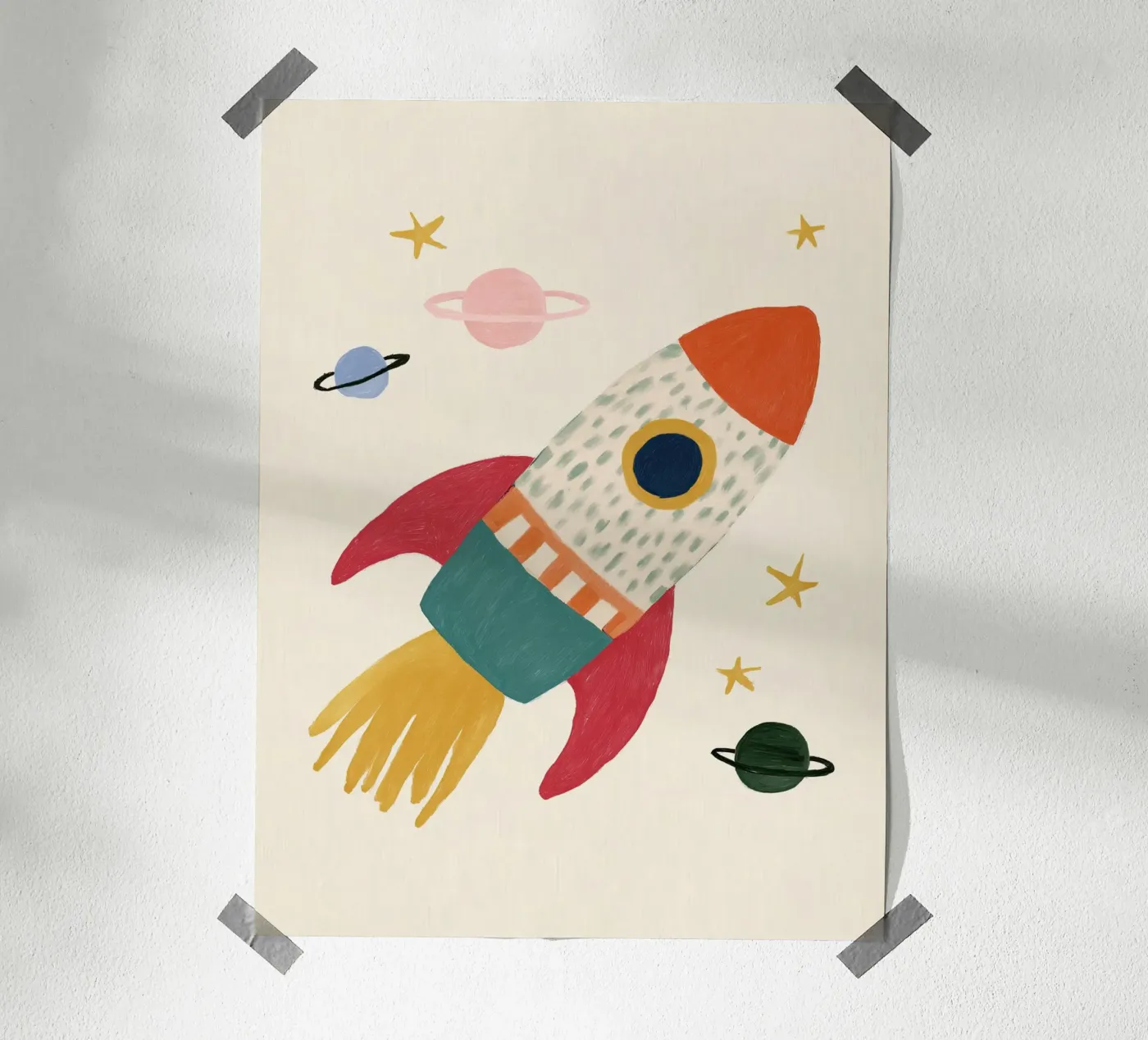 Space Adventure poster da Lilo