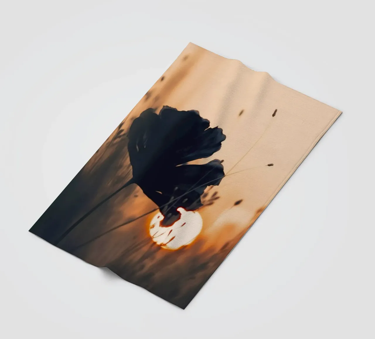 Before Sunset No 2 coperta in pile da treechild