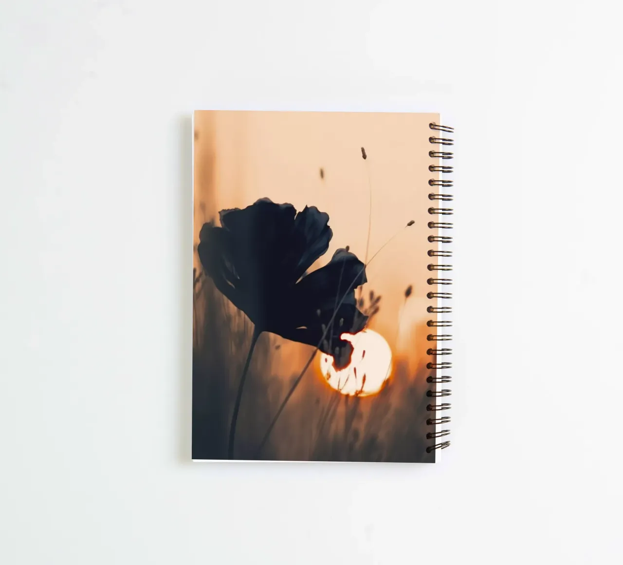 Before Sunset No 2 spiral notebook by treechild