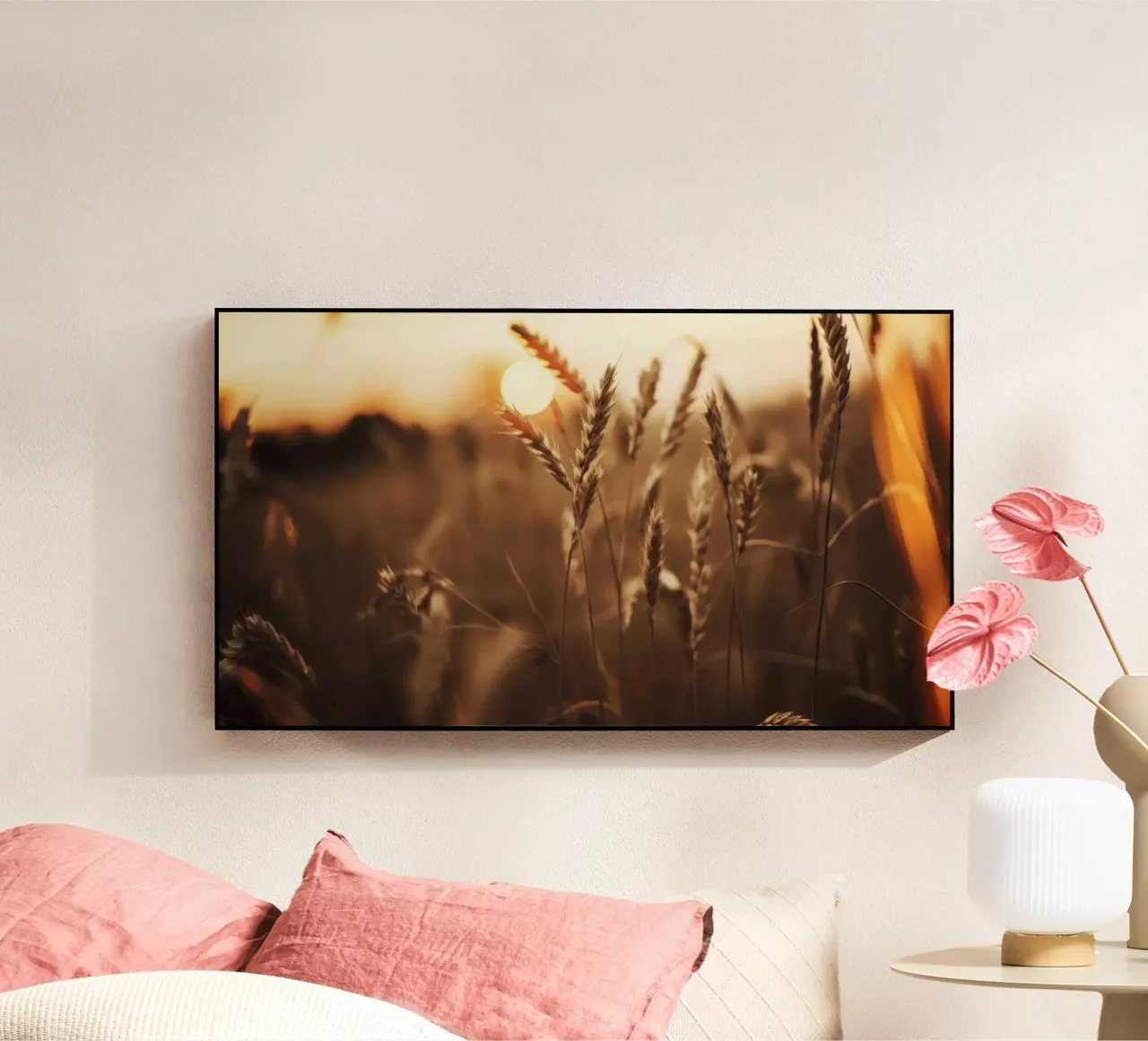 Rye At Sunset plexiglass da treechild