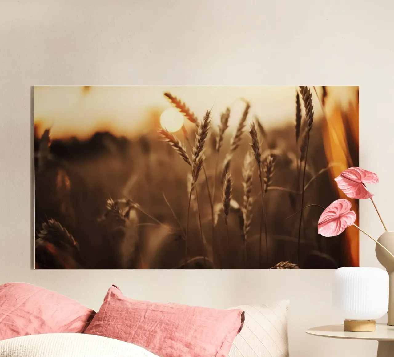 Rye At Sunset plexiglass da treechild