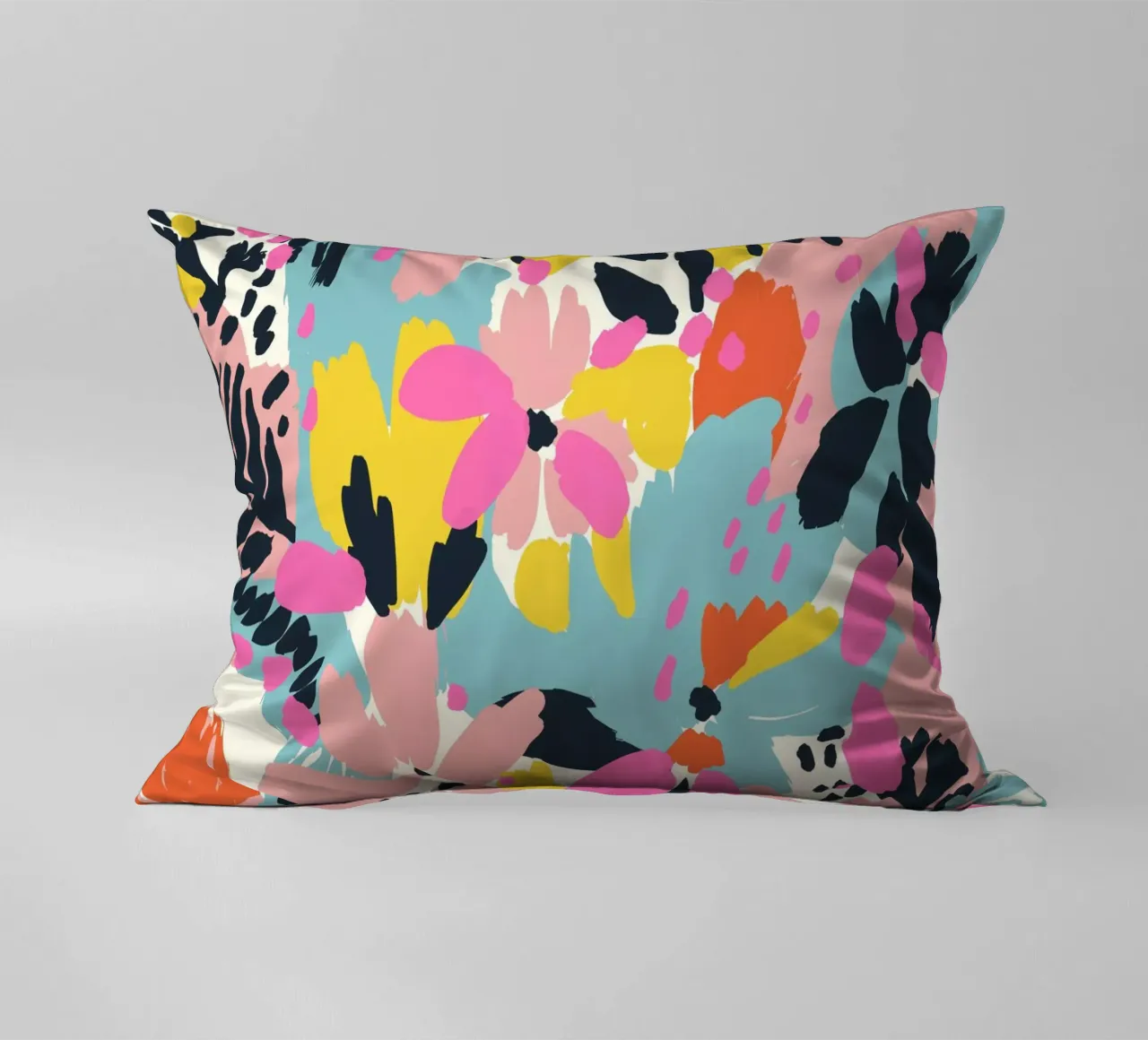 Summer Flowers No 1 cuscino da treechild