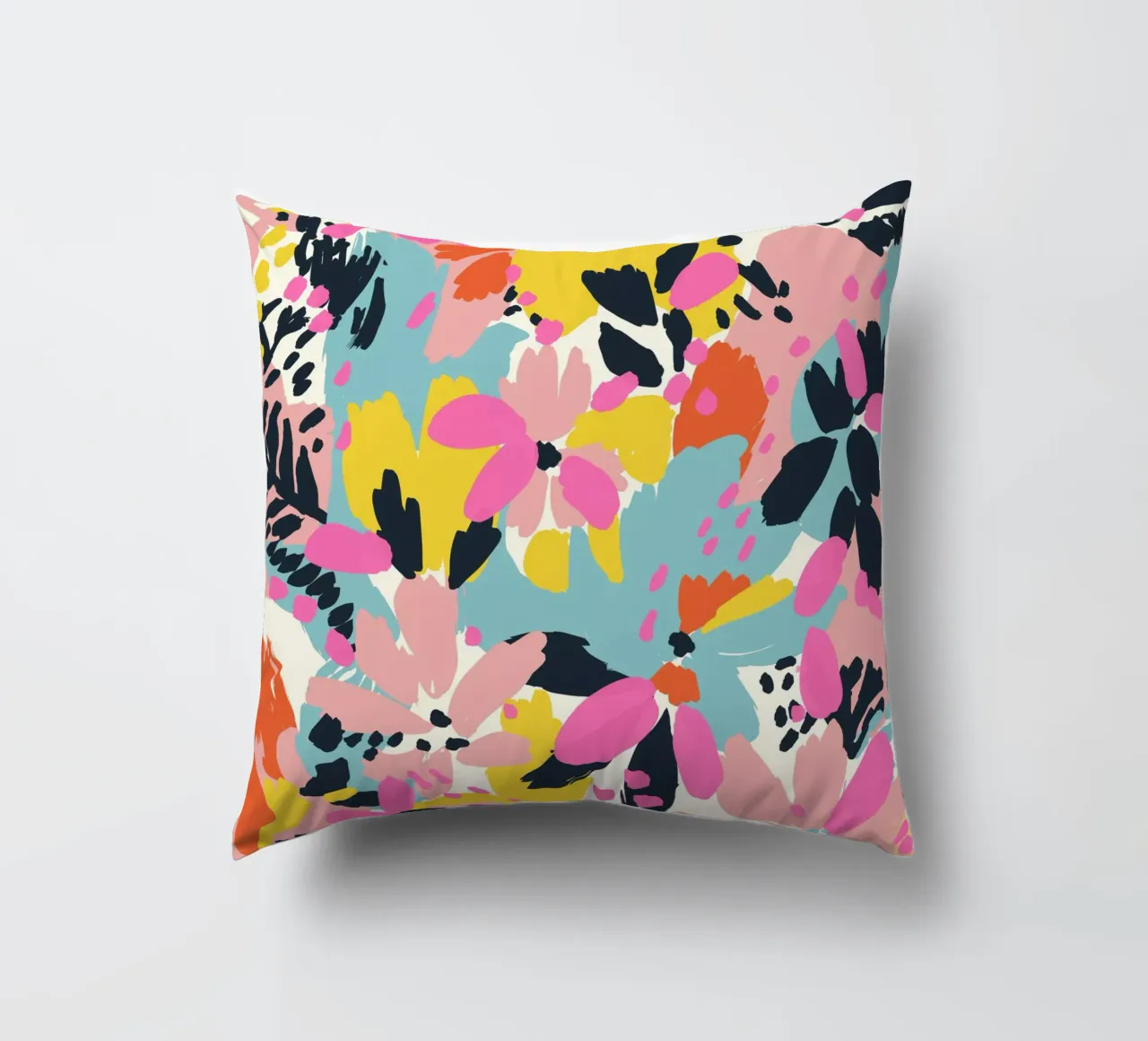 Summer Flowers No 1 cuscino da treechild