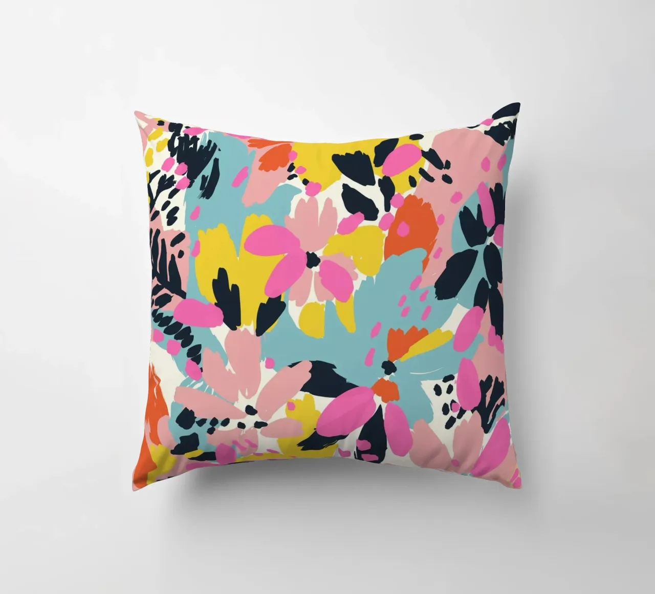 Summer Flowers No 1 cuscino da treechild