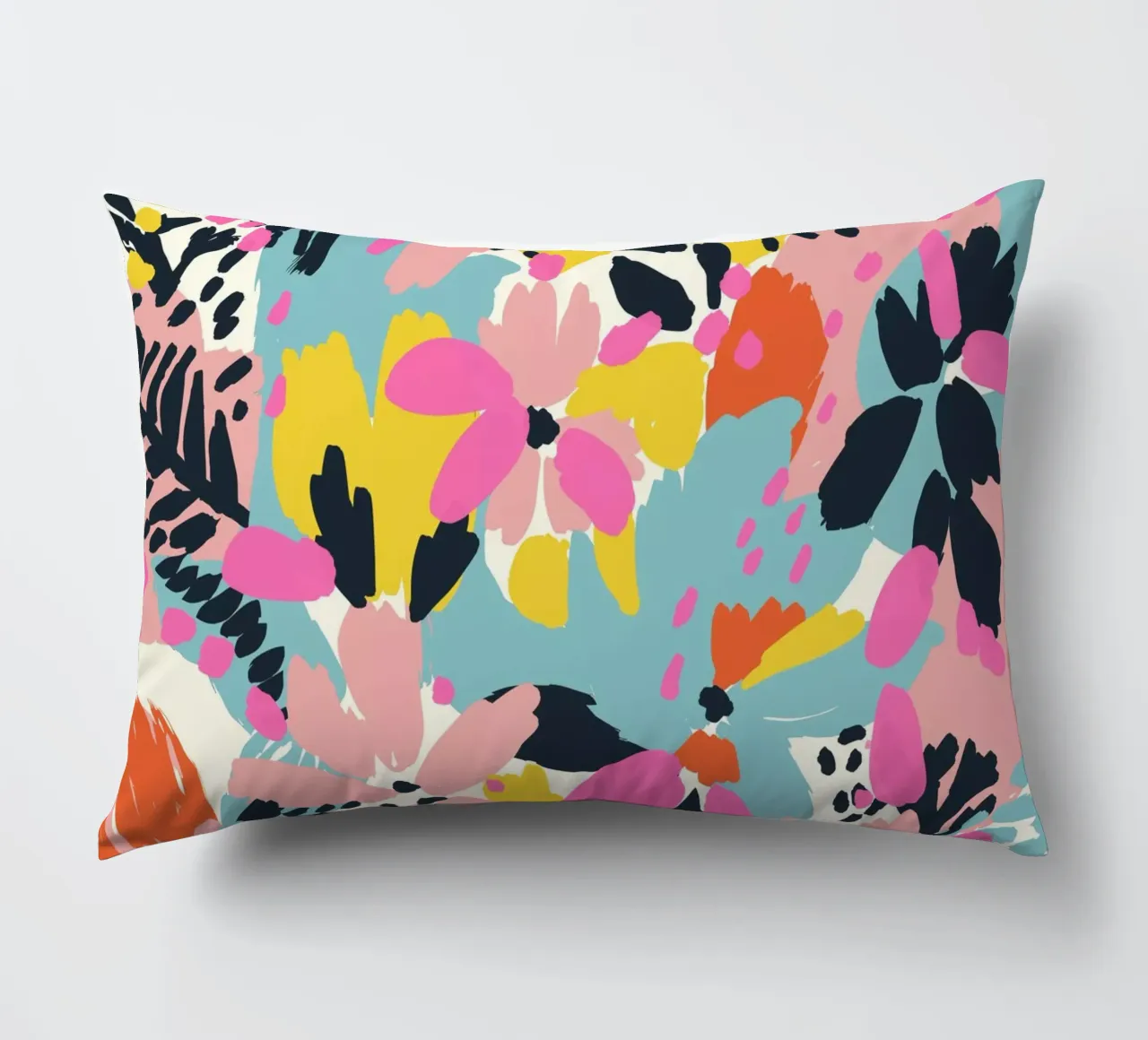 Summer Flowers No 1 cuscino da treechild
