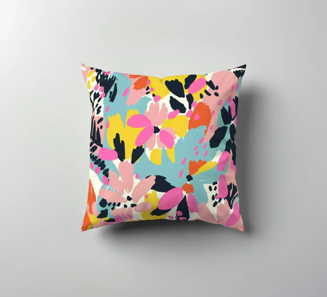 Summer Flowers No 1 cuscino da treechild