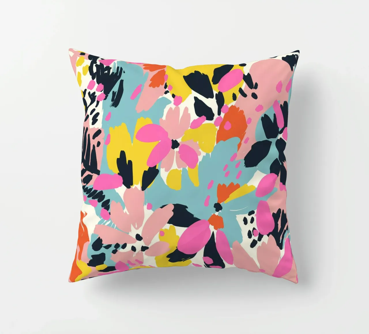 Summer Flowers No 1 cuscino da treechild