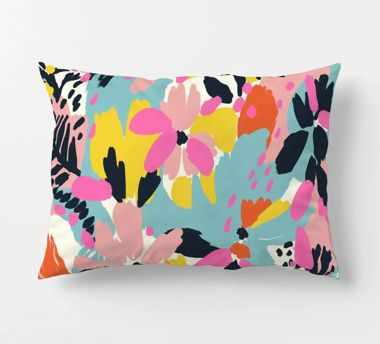 Summer Flowers No 1 cuscino da treechild