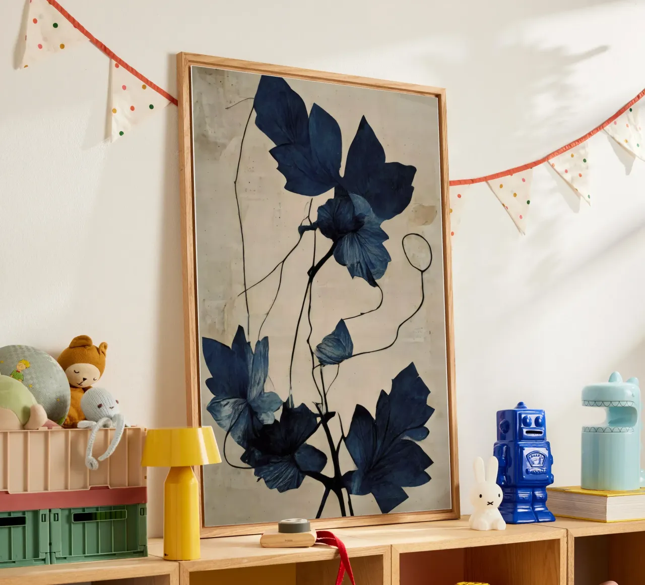 Indigo Flower plexiglass da treechild