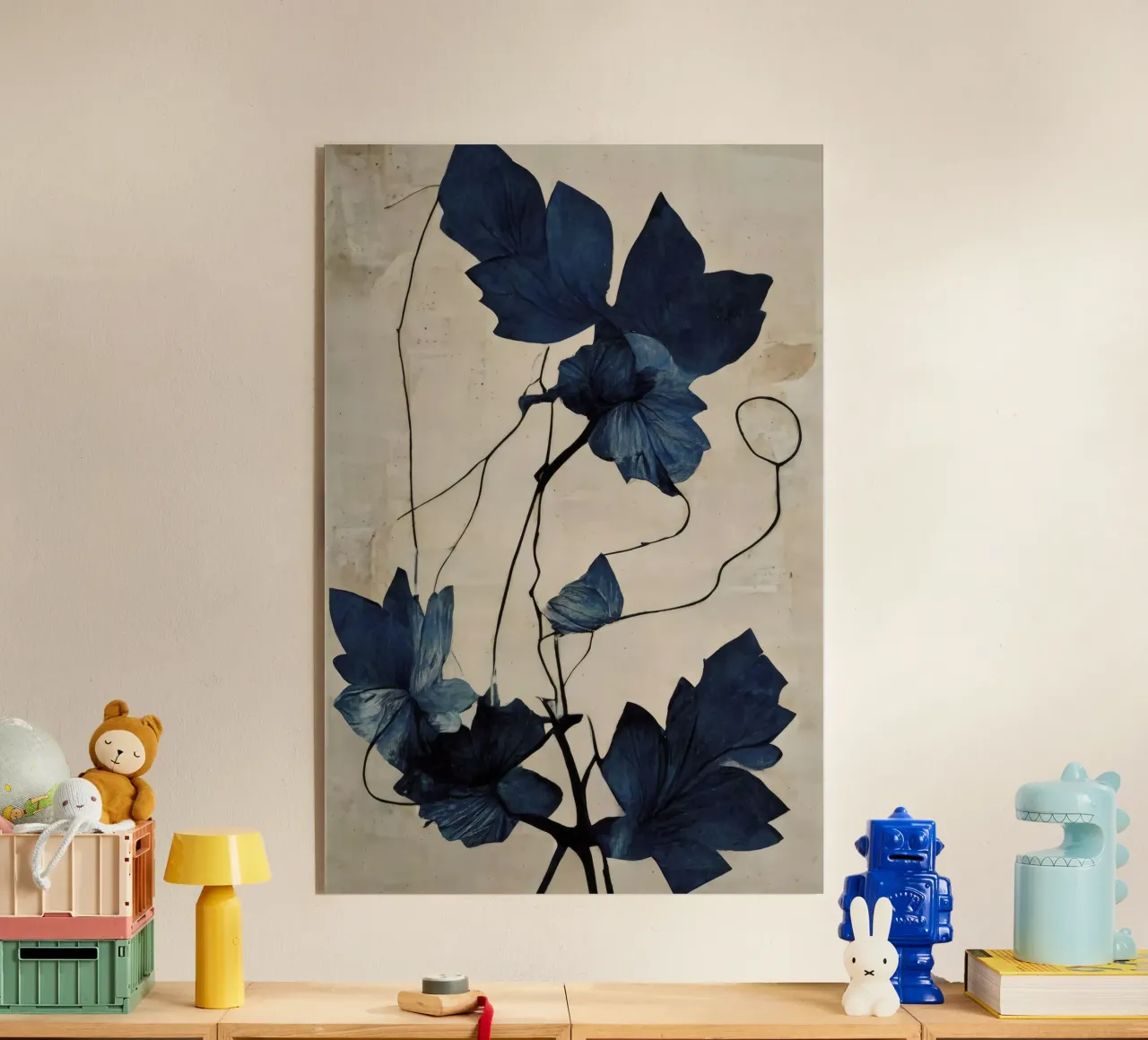Indigo Flower plexiglass da treechild