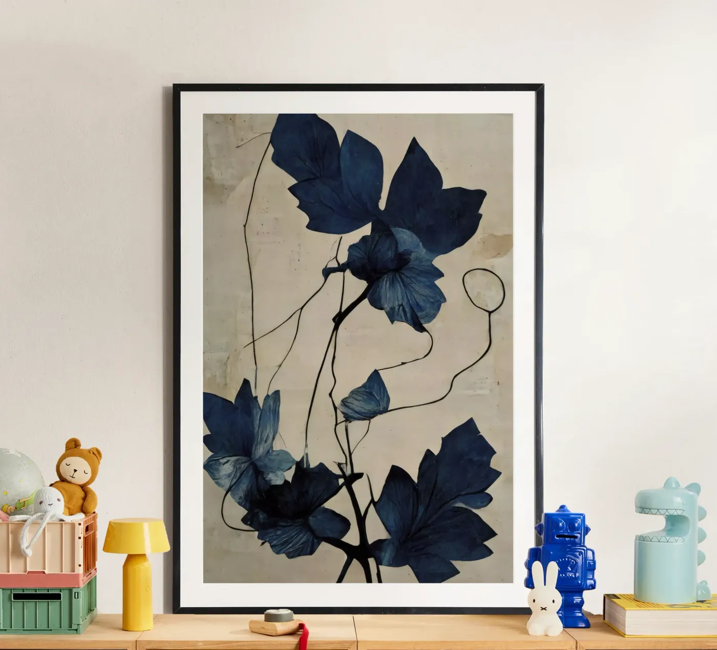 Indigo Flower poster da treechild