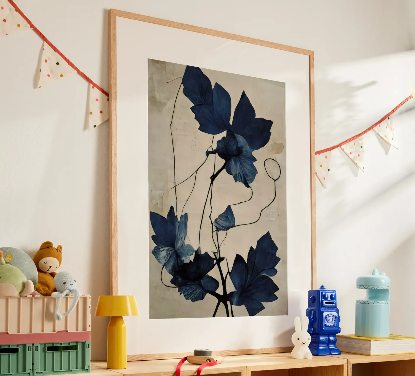 Indigo Flower poster da treechild