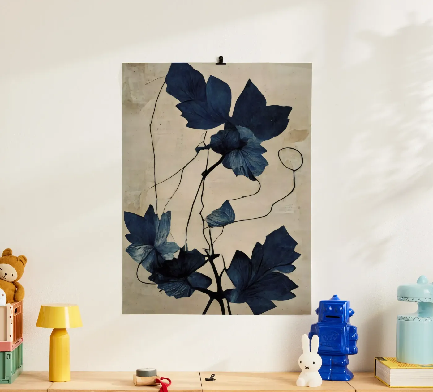 Indigo Flower poster da treechild