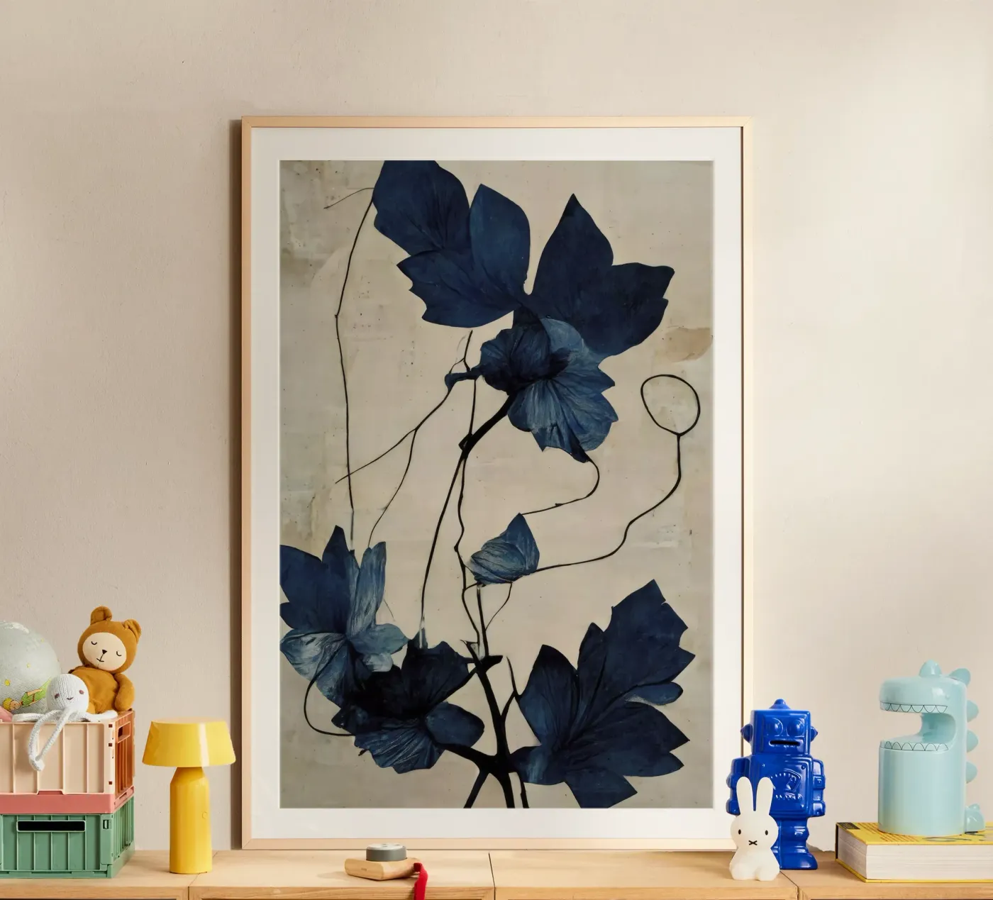 Indigo Flower poster da treechild