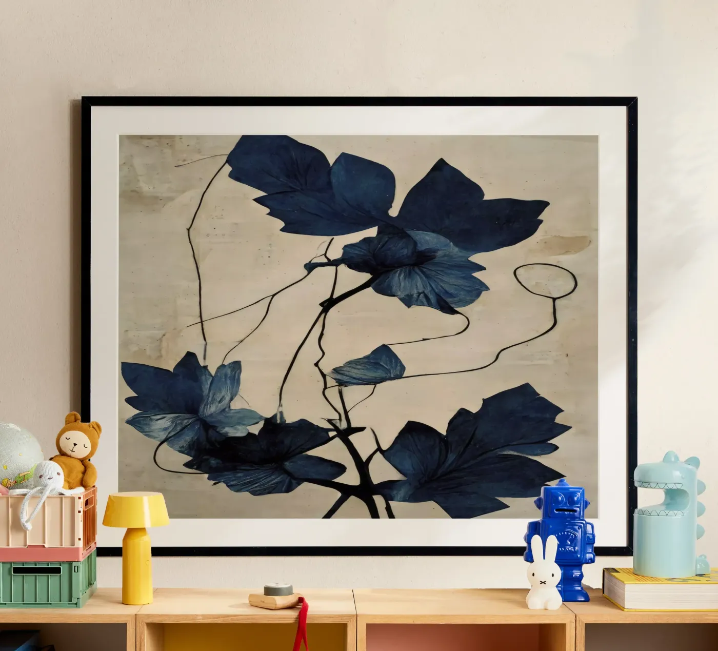 Indigo Flower poster da treechild