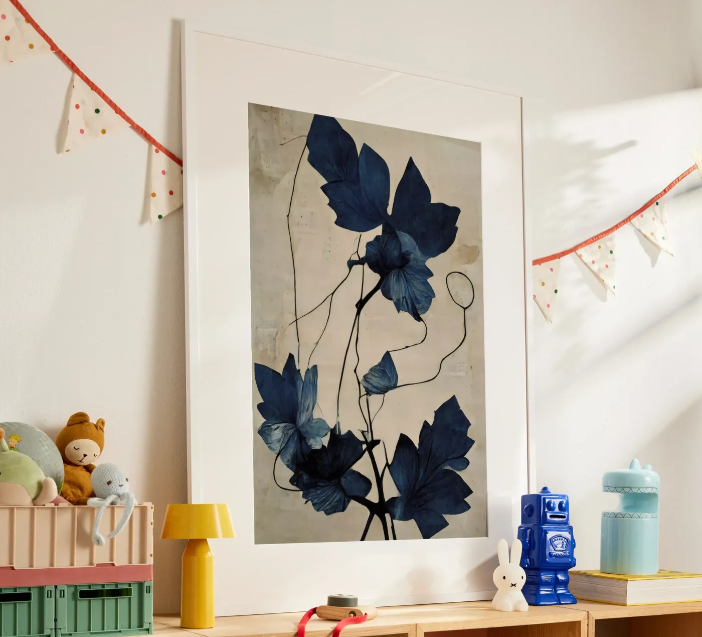 Indigo Flower poster da treechild