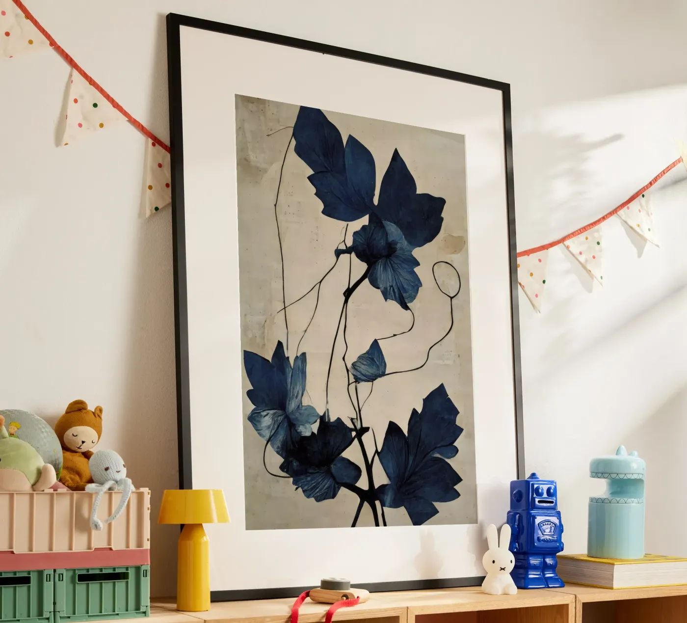 Indigo Flower poster da treechild