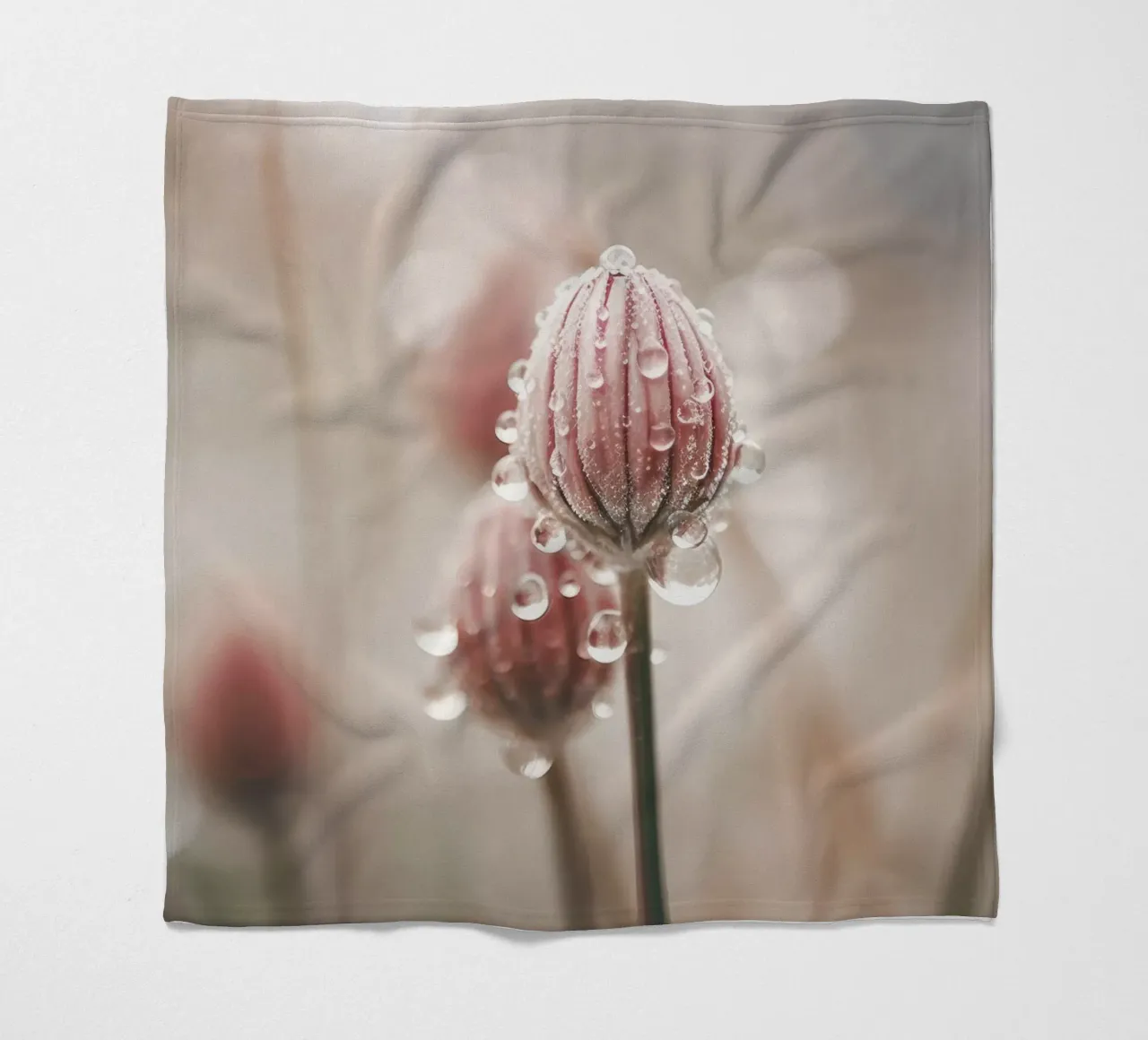 Pastel Nature Macro No 5 coperta in pile da treechild